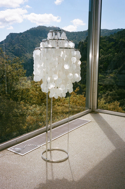 VERPAN Fun 1 STM Floor Lamp, Chrome