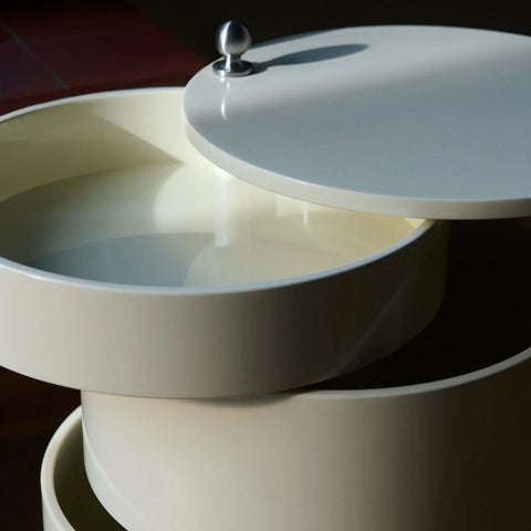 VERPAN Barboy Trolley, Glossy Creamy White