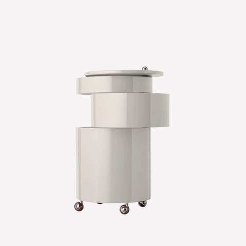VERPAN Barboy Trolley, Glossy Creamy White