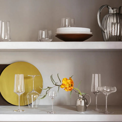 Georg Jensen Bernadotte Champagne Glasses (Set of 6)