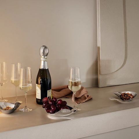 Georg Jensen Bernadotte Champagne Glasses (Set of 6)