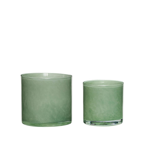 Akin Candleholder Green (set of 2)