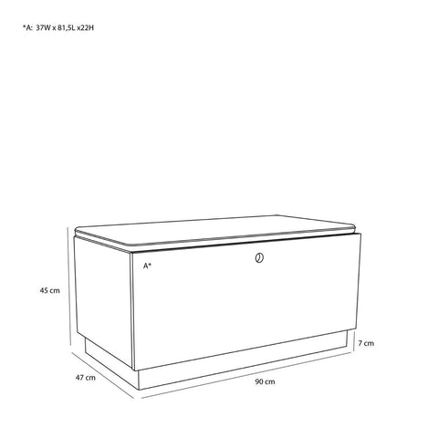 Alcove Bench Natural
