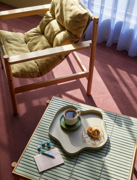 Amare Cup/Saucer Sand/Green