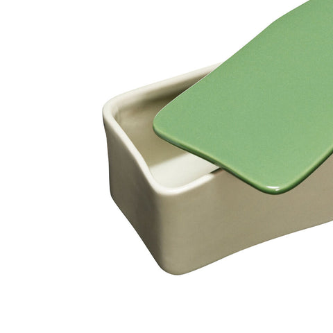 Amare Desk Organiser Small Sand/Green