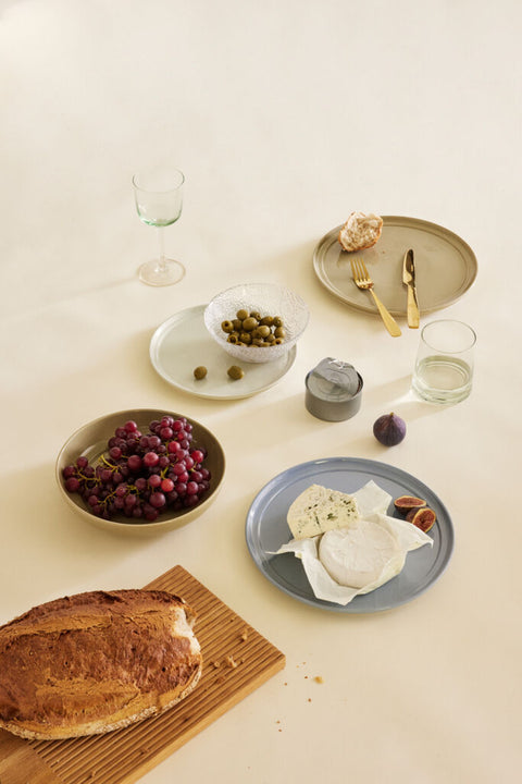 Amare Dinner Plate Light blue