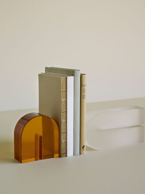 Arch Bookend Frosted