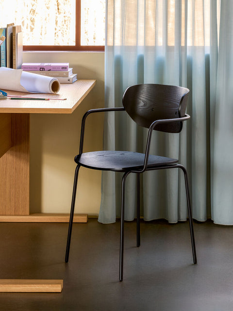 Arch Dining Chair Black