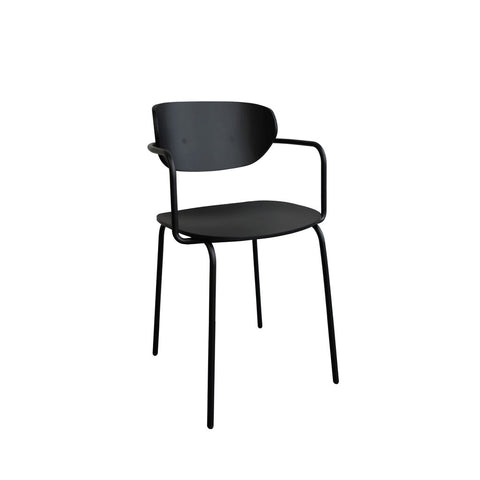 Arch Dining Chair Black