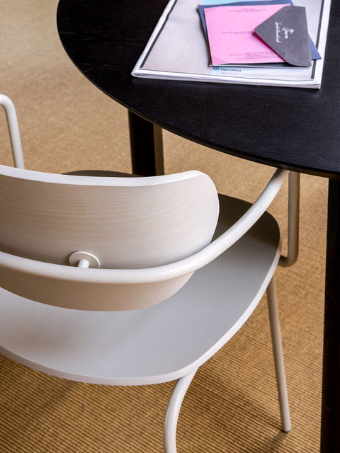 Arch Dining Chair Light grey