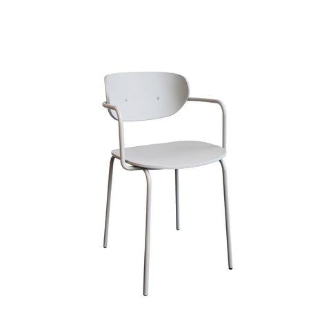 Arch Dining Chair Light grey