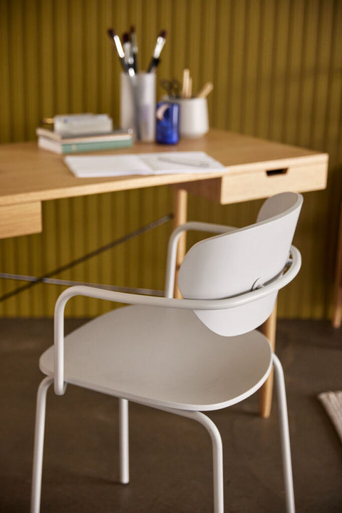 Arch Dining Chair Light grey