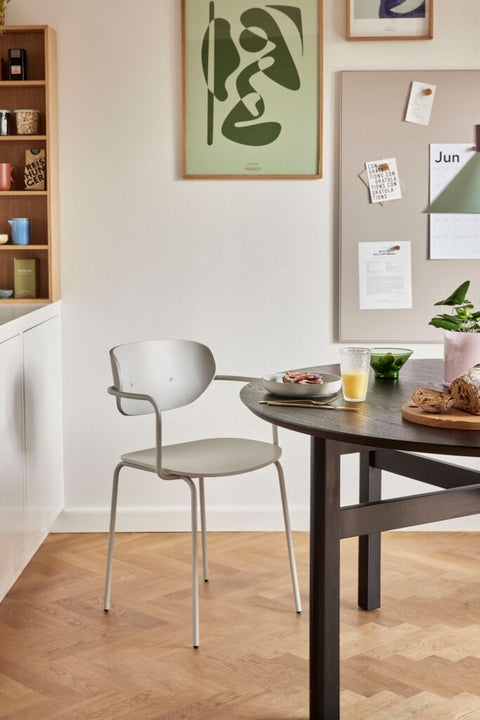Arch Dining Chair Light grey