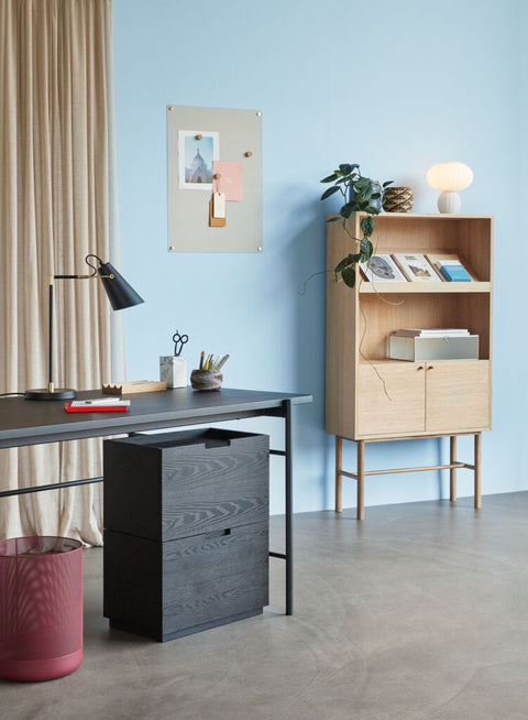 Archive Shelf Unit Natural