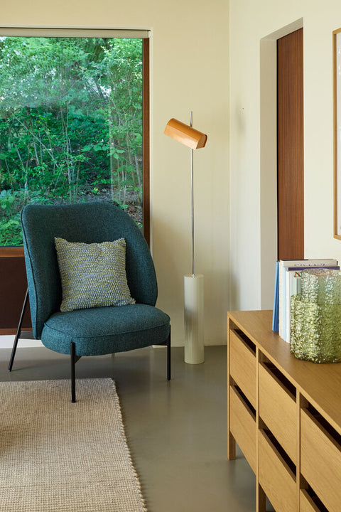 Area Lounge Chair Petrol