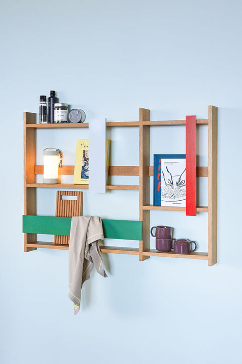 Arki Magazine Holder Natural/Multicolour