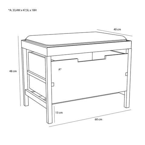 Bifi Bench Sand/Natural