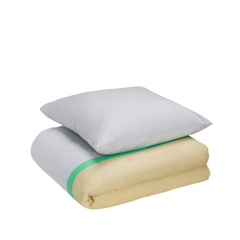 Block Bed Linen 60/220 Beige/Multicolour
