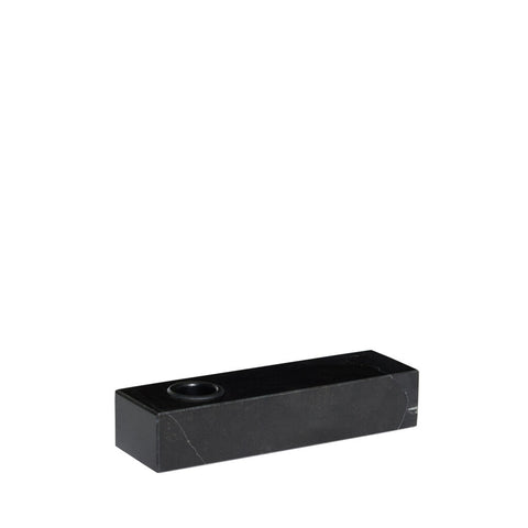 Brick Candleholder Black