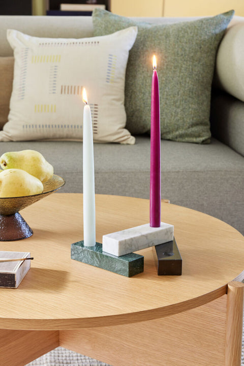 Brick Candleholder White