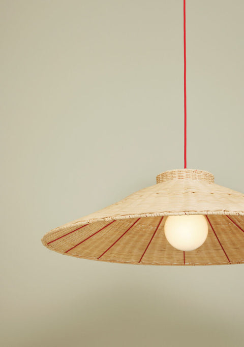 Chand Pendant Trapeze Natural