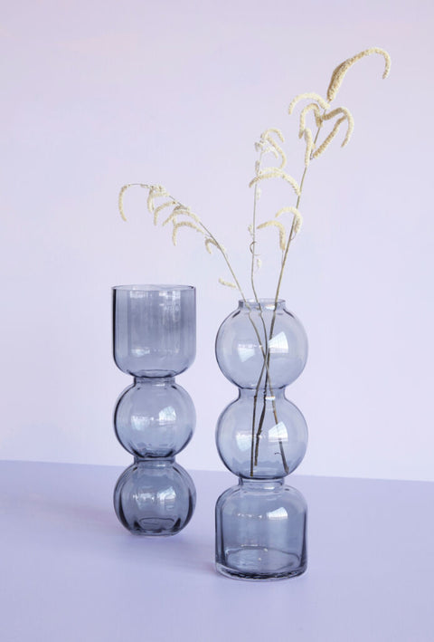 Circle Vases Grey (set of 2)
