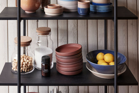 Clay Plates Brown (set of 2)