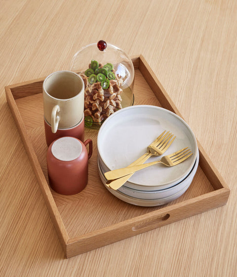 Clay Plates White (set of 2)