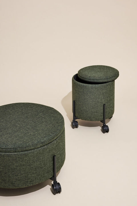 Contain Pouffe Large Green