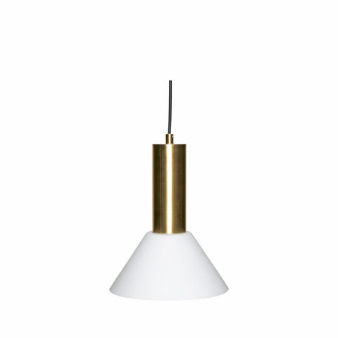 Contrast Pendant Brass