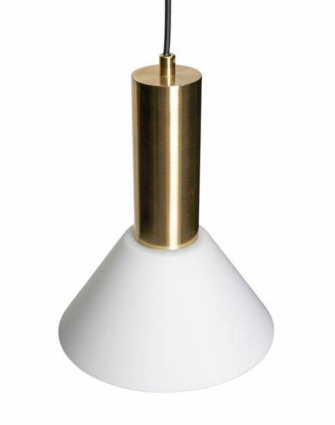 Contrast Pendant Brass