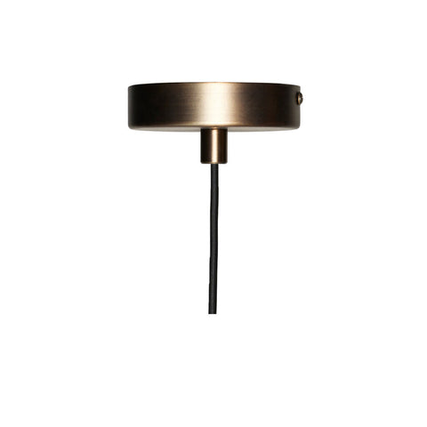 Contrast Pendant Burnished brass