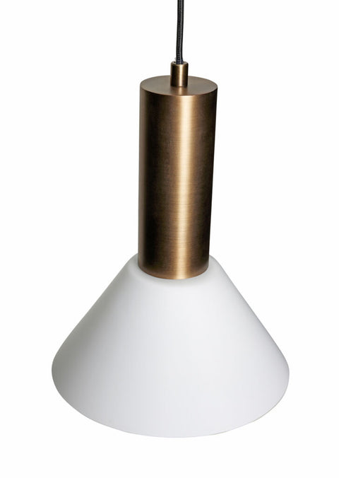 Contrast Pendant Burnished brass