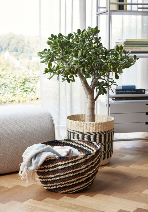 Current Basket Natural/Black