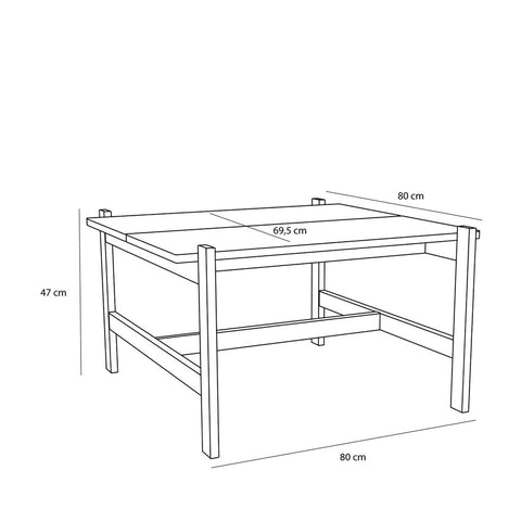 Dash Coffee Table Natural