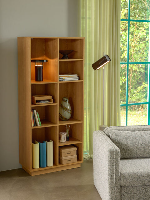 Disco Shelf Unit Large Natural
