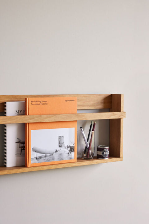 Display Magazine Holder Natural