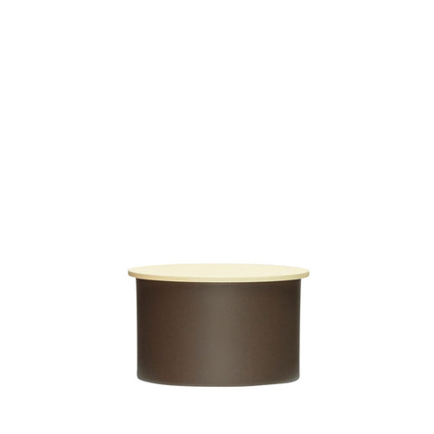 District Storage Box Small Brown/Yellow