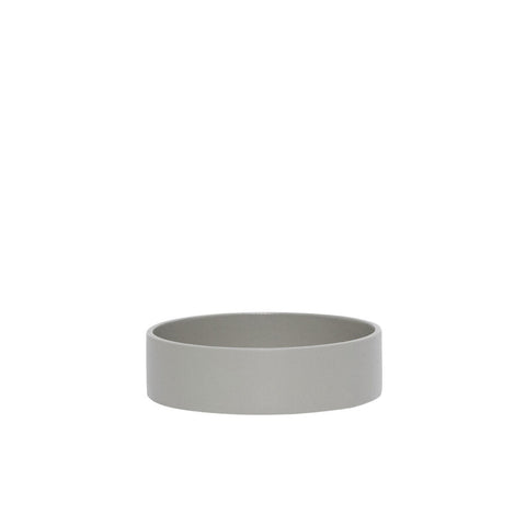 District Storage Tray Round Light grey
