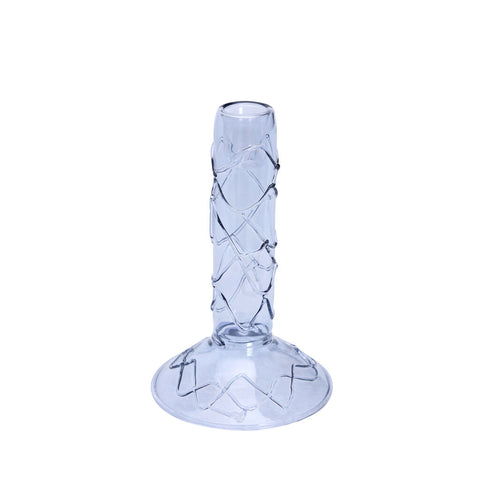 Doodle Candleholder Blue