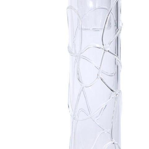 Doodle Candleholder Clear