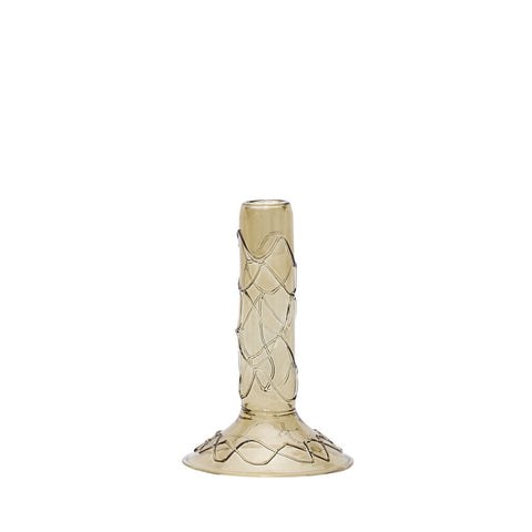 Doodle Candleholder Olive