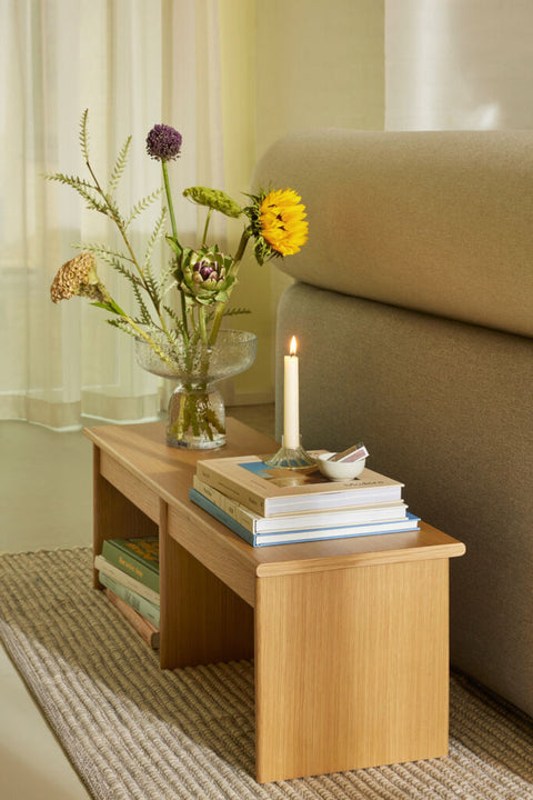 Doppio Side Table Natural