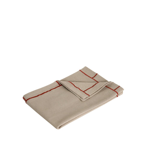 Easypeasy Tea Towel Beige/Red