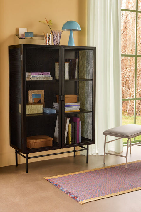 Edge Cabinet Double Black