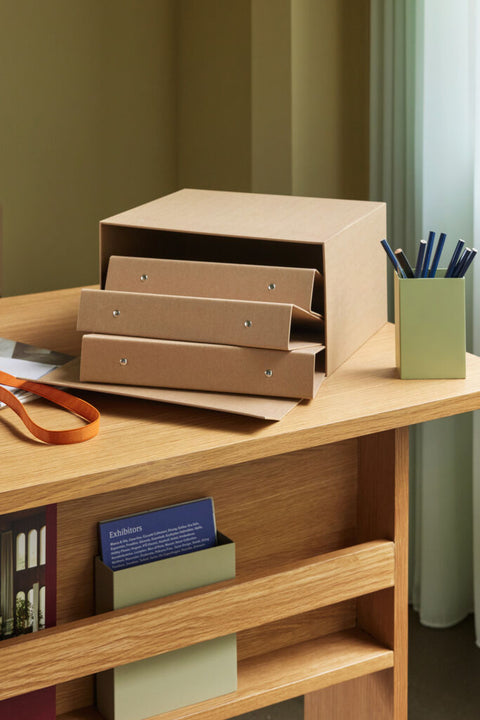 Elo Ring Binder Box Natural