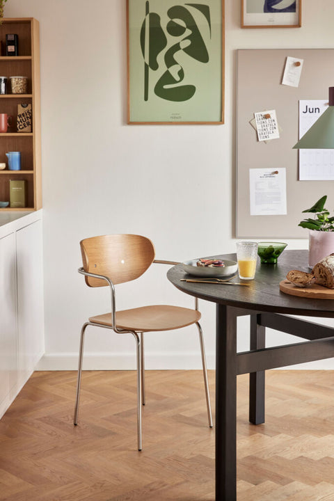 Fjord Dining Table Round Large Black