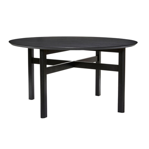 Fjord Dining Table Round Large Black