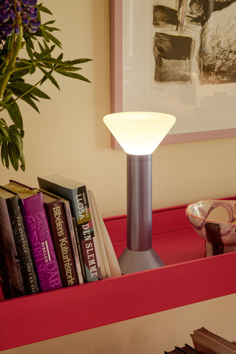 Flash Portable Lamp Metallic Purple