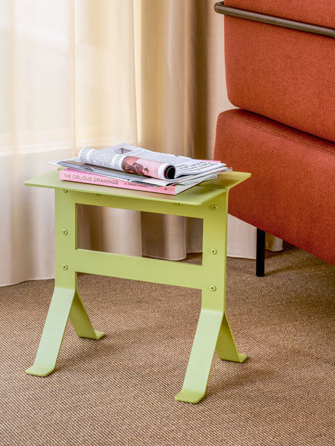 Fold Side Table Light green